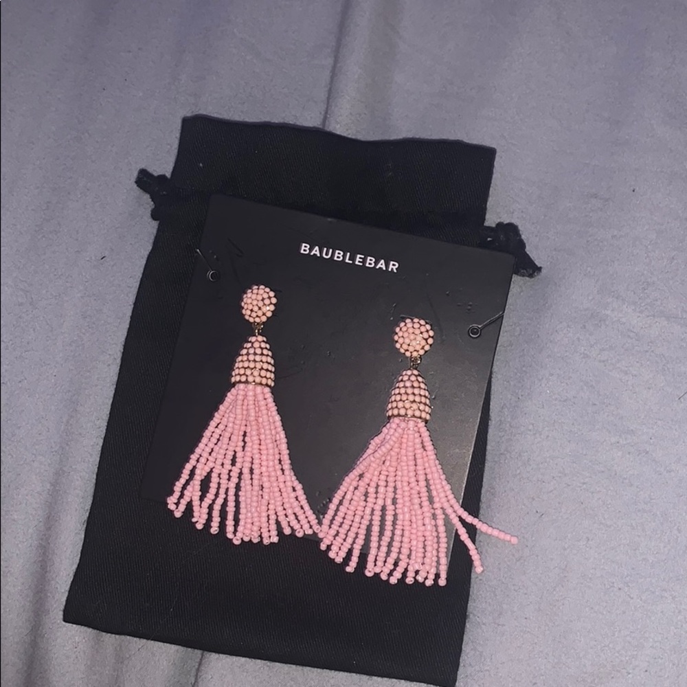 BRAND NEW Baublebar granita beaded twisted earring